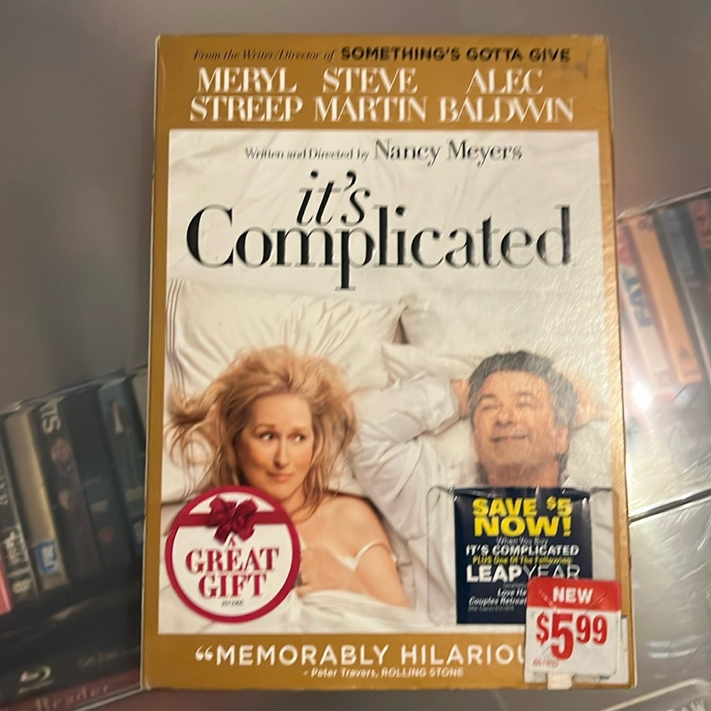 It’s complicated dvd *free with purchase